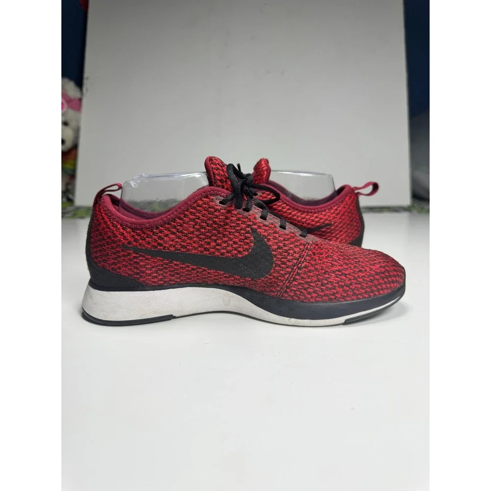 Nike Dualtone Racer SE 943575-002 Sneakers Boys US 6 Red Low Top Running Shoes
